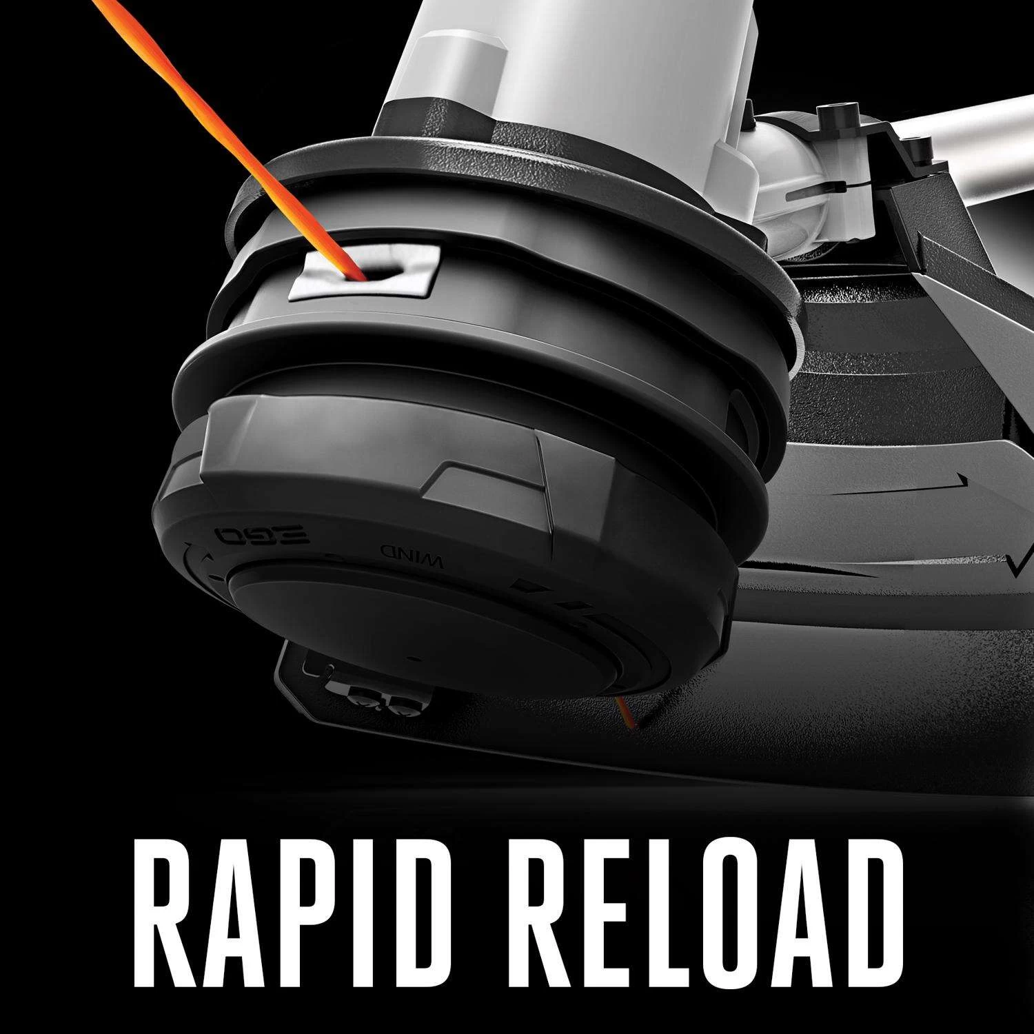 EGO Power+ ST1502SA 15 In. 56 V Battery String Trimmer Kit (Battery & Charger) SPLIT SHAFT W/ RAPID RELOAD & 2.5 AH BATTERY 4 EGO Power+ ST1502SA 15 In. 56 V Battery String Trimmer Kit (Battery & Charger) SPLIT SHAFT W/ RAPID RELOAD & 2.5 AH BATTERY - Image 4