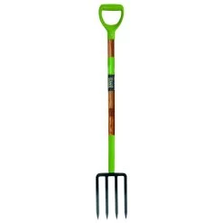 Ames 4 Tine Steel Spading Fork 30 In. Wood Handle