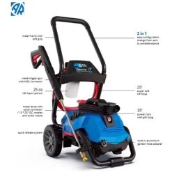 AR Blue Clean OEM Branded 2300 Psi Electric 1.7 Gpm Pressure Washer -Gardens and Horticulture a06adabc fff0 4c34 87e3 485e33ac936e