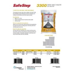 Safe Step 3300 Sodium Chloride Crystal Halite/Rock Salt Ice Melt 50 Lb -Gardens and Horticulture a15444d2 4a74 4f5d b74d 93497ba17cae