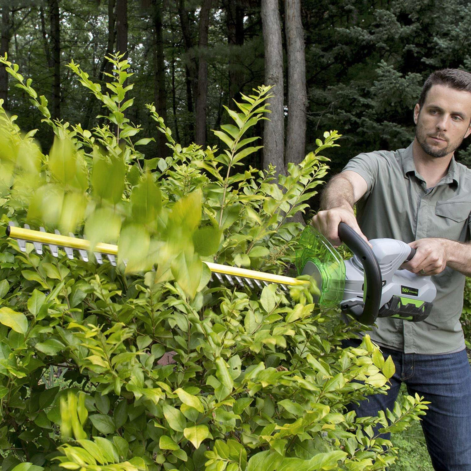 EGO Power+ HT2411 24 In. 56 V Battery Hedge Trimmer Kit (Battery & Charger) W/ 2.5 AH BATTERY 8 EGO Power+ HT2411 24 In. 56 V Battery Hedge Trimmer Kit (Battery & Charger) W/ 2.5 AH BATTERY - Image 8