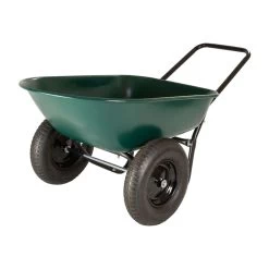 Yard Rover Garden Star Poly Residential Wheelbarrow 5 Cu Ft