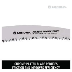 Corona RazorTOOTH RS16020 5 In. Carbon Steel Curved Pruning Saw -Gardens and Horticulture a7446b11 c298 4754 931d 02932cfa7942
