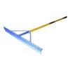 Structron S600 Power 67 In. 36 Tine Aluminum Landscape Rake Fiberglass Handle