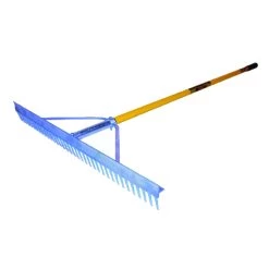 Structron S600 Power 67 In. 36 Tine Aluminum Landscape Rake Fiberglass Handle