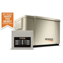 Generac PowerPact 6000 W 240 V Natural Gas Or Propane Home Standby Generator