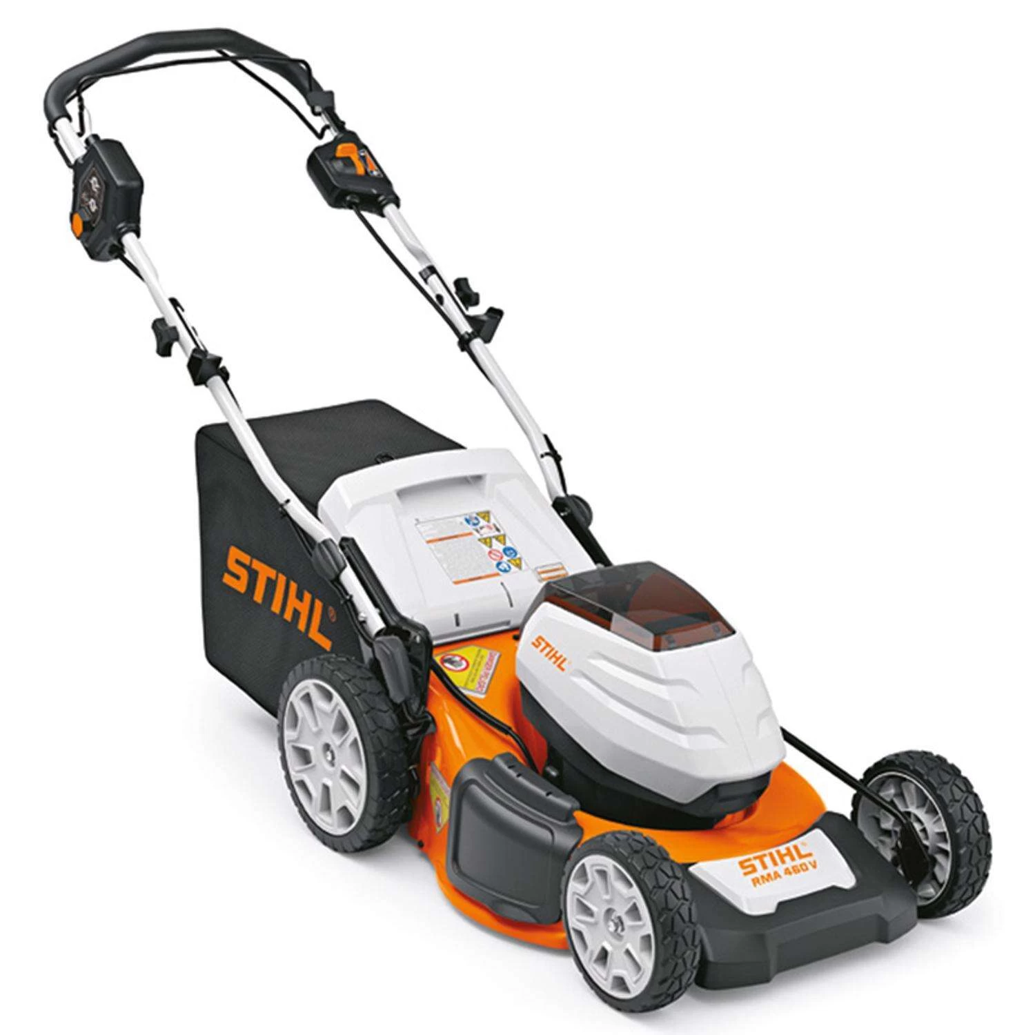 STIHL RMA 460 V 19 In. 36 V Battery Self-Propelled Lawn Mower Kit (Battery & Charger) 1 STIHL RMA 460 V 19 In. 36 V Battery Self-Propelled Lawn Mower Kit (Battery & Charger)