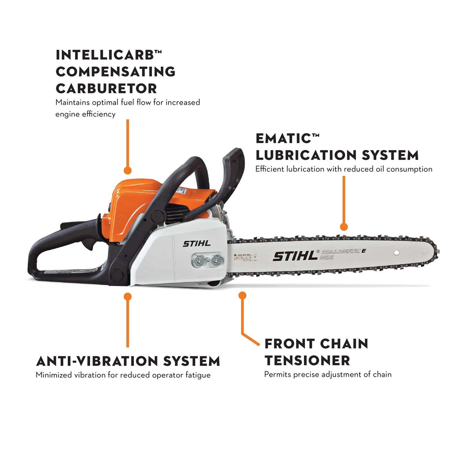 STIHL MSE 170 C-BQ 12 In. 120 V Electric Chainsaw 2 STIHL MSE 170 C-BQ 12 In. 120 V Electric Chainsaw - Image 2
