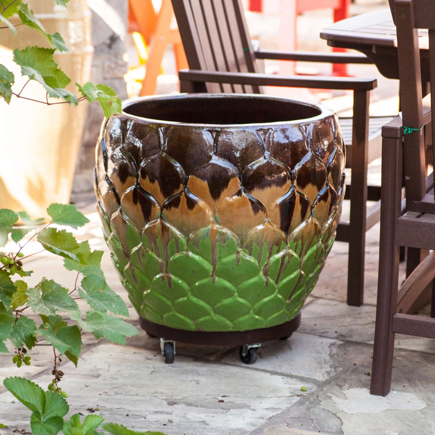 DeVault Enterprises Plastic Dolly With Hole 3 DeVault Enterprises Plastic Dolly With Hole - Image 3