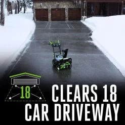 EGO Power+ Power SNT2405 24 In. Two Stage 56 V Battery Snow Blower Kit (Battery & Charger) W/ TWO 7.5 AH BATTERIES -Gardens and Horticulture b85423d8 8805 4468 baae 570ef877a12d