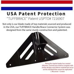 The Snowplow The Original 30 In. W X 56 In. L UHMW Snow Pusher -Gardens and Horticulture b8b94329 a918 4ee8 99ae ab3966daab49