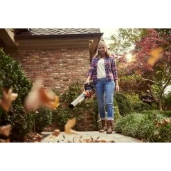 Worx 95 Mph 470 CFM 40 V Battery Handheld Leaf Blower Kit (Battery & Charger) -Gardens and Horticulture b99a5761 4517 439c a0cf ad84c129726b