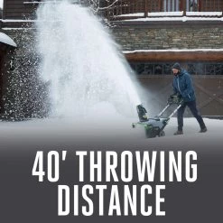 EGO Power+ Peak Power SNT2110 21 In. Single Stage 56 V Battery Snow Blower Tool Only W/ STEEL AUGER -Gardens and Horticulture bc814f8f 5e18 4806 b51c 63997b192465