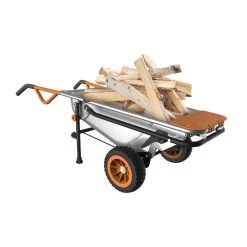 Worx Aerocart Steel Wheelbarrow -Gardens and Horticulture c138409b 5f5b 4b40 a29d 7a687fd2bde6