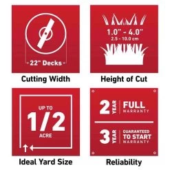 Toro Recycler 21442 22 In. 150 Cc Gas Self-Propelled Lawn Mower 14 Toro Recycler 21442 22 In. 150 Cc Gas Self-Propelled Lawn Mower -Gardens and Horticulture c1c448ed cdaf 40d5 b3e0 fdd6d63615e0