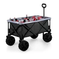 Picnic Time Oniva Poly Utility Cart 225 Lb. Cap. -Gardens and Horticulture c3f33611 a062 41d4 857f 9e5e22a3a656