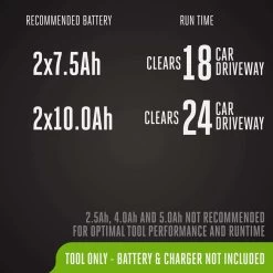 EGO Power+ Peak Power SNT2400 24 In. Two Stage 56 V Battery Snow Blower Tool Only 18 EGO Power+ Peak Power SNT2400 24 In. Two Stage 56 V Battery Snow Blower Tool Only -Gardens and Horticulture c735a1fc f309 4d73 9f1d a31a4aeb74cb