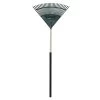 Rugg 64 In. 26 Tine Poly Leaf Rake Fiberglass Handle