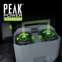 EGO Power+ Peak Power SNT2807 28 In. Two Stage 56 V Battery Snow Blower Kit (Battery & Charger) W/ 2-IN-1 CHUTE ADJUST & (2) 12AH BATTERIES -Gardens and Horticulture c8c9b72e 4583 4fff 9f7b e583b15681cc