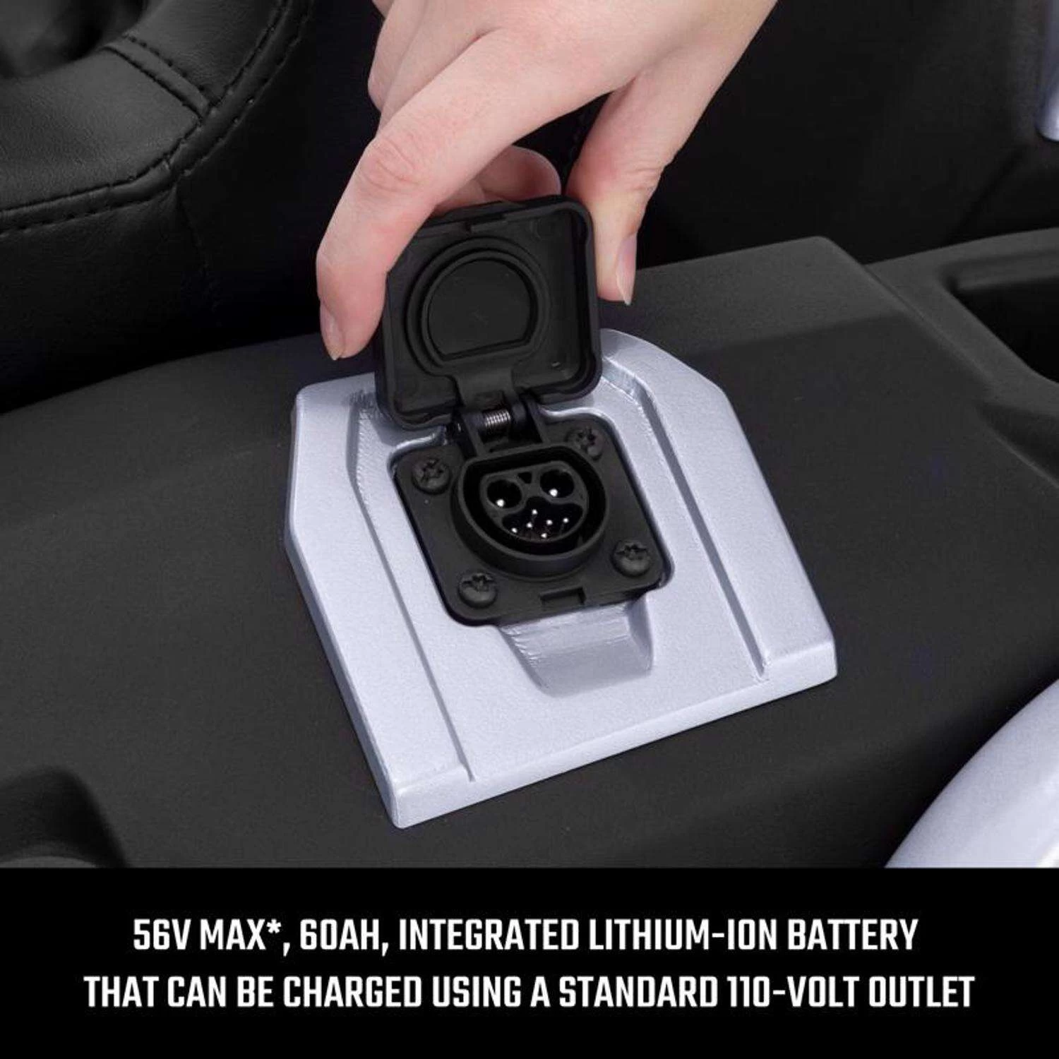 Craftsman CMCRM233401 42 In. Electric 56 V Battery Zero Turn Riding Mower Kit (Battery & Charger) 6 Craftsman CMCRM233401 42 In. Electric 56 V Battery Zero Turn Riding Mower Kit (Battery & Charger) - Image 6