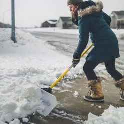 The Snowplow The Original 24 In. W X 56 In. L UHMW Snow Pusher -Gardens and Horticulture cbc5b325 3684 46f3 9d16 9d470bc91ced