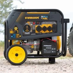 Firman Hybrid Series 8000 W 240 V Gasoline Or Propane Portable Generator -Gardens and Horticulture cc62b554 d36f 4018 af0b f5b33de2a6f2