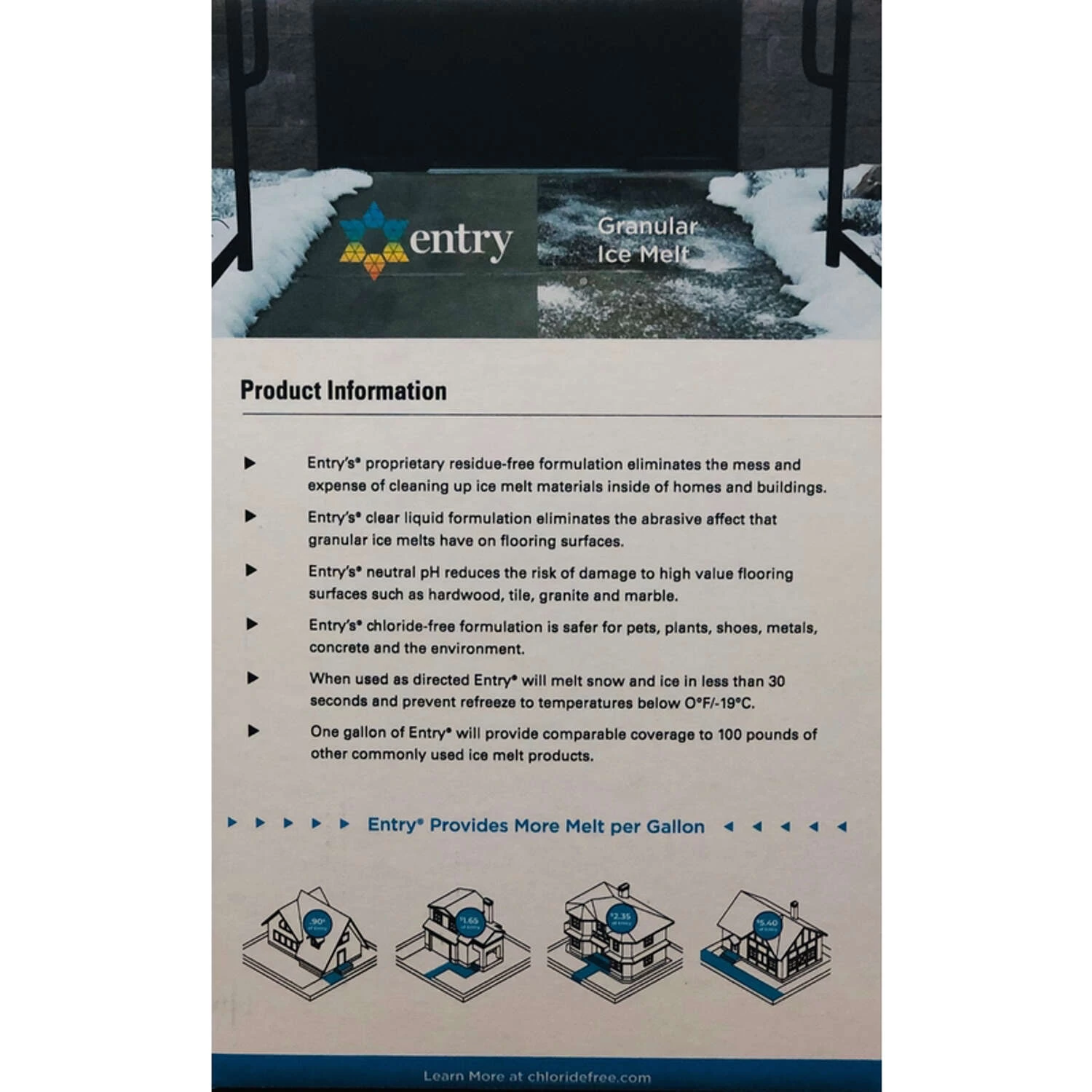 Branch Creek Entry Pet Friendly Liquid Ice Melt 64 Oz 2 Branch Creek Entry Pet Friendly Liquid Ice Melt 64 Oz - Image 2