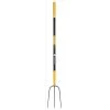 John Deere 3 Tine Steel Manure Fork 48 In. Fiberglass Handle