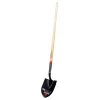 Razor-Back 58 In. Steel Round Digging Shovel Wood Handle