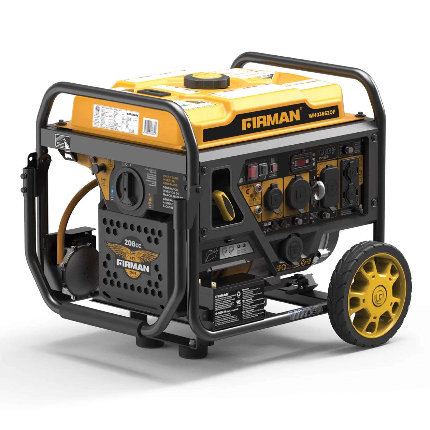 Firman Whisper Hybrid Series 4500 W 120 V Gasoline Or Propane Portable Inverter Generator 6 Firman Whisper Hybrid Series 4500 W 120 V Gasoline Or Propane Portable Inverter Generator - Image 6