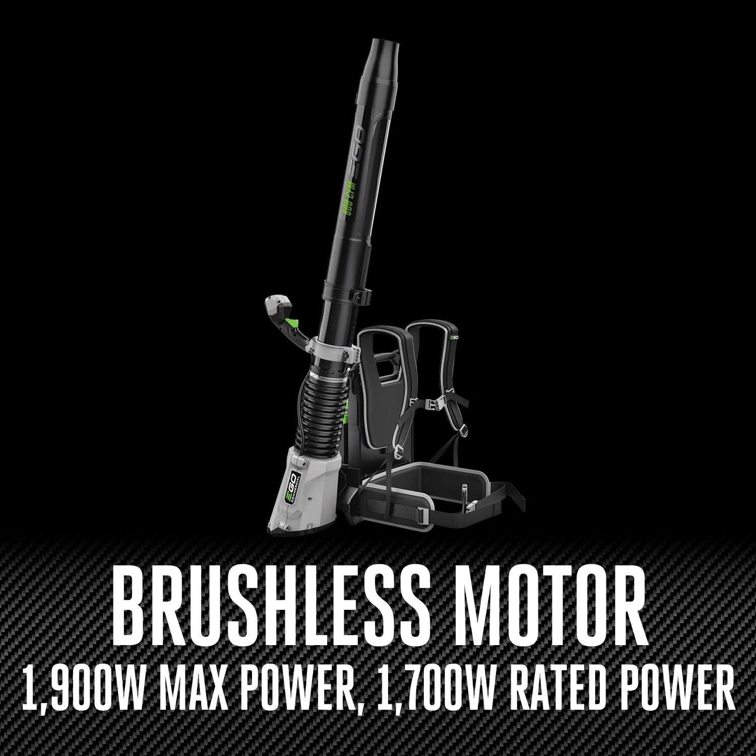 EGO LBPX8000 190 Mph 800 CFM 56 V Battery Backpack Blower Tool Only 3 EGO LBPX8000 190 Mph 800 CFM 56 V Battery Backpack Blower Tool Only - Image 3