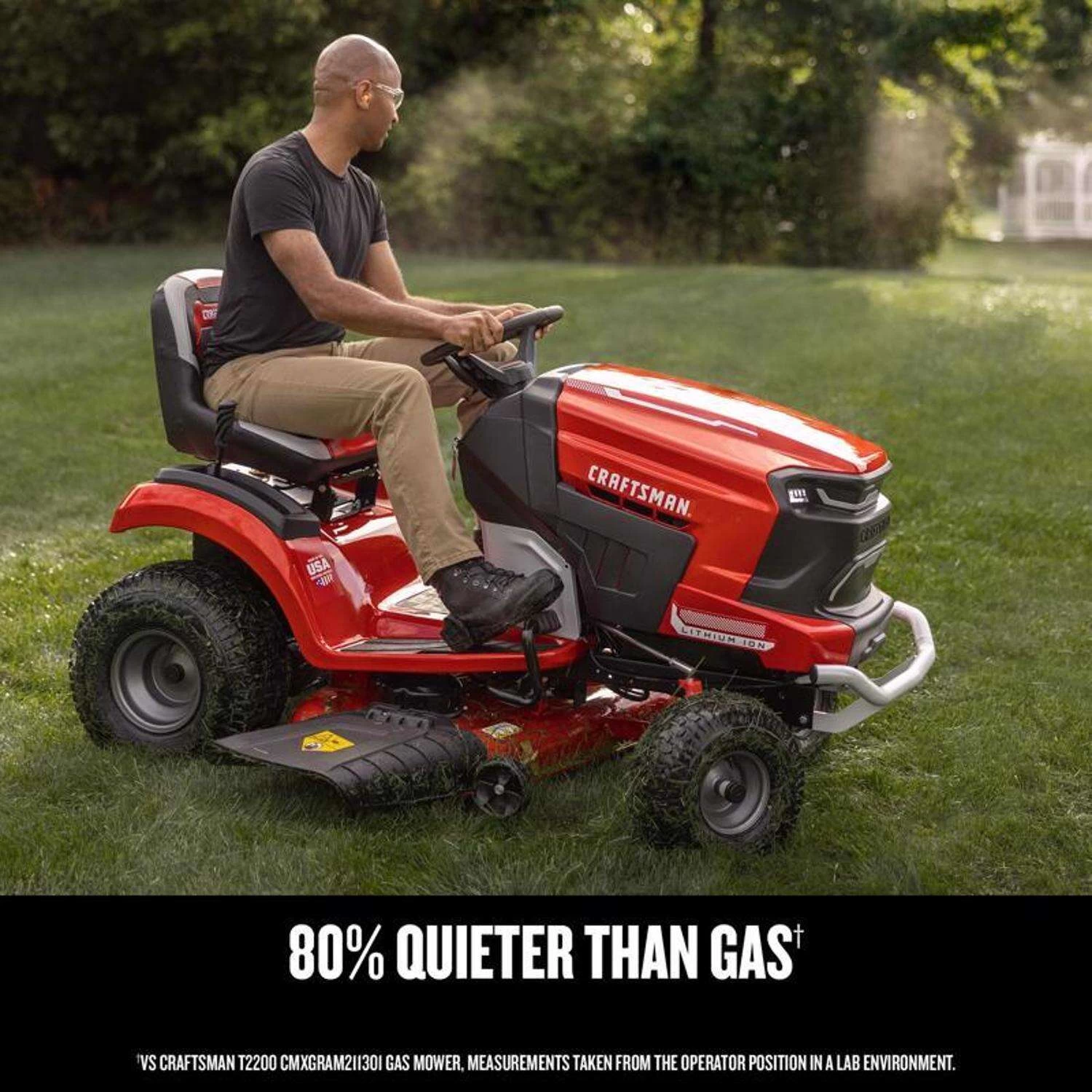 Craftsman CMCRM233303 42 In. Electric 56 V Battery Riding Mower Kit (Battery & Charger) 4 Craftsman CMCRM233303 42 In. Electric 56 V Battery Riding Mower Kit (Battery & Charger) - Image 4