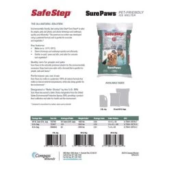 Safe Step Sure Paws Magnesium Chloride Pet Friendly Granule Ice Melt 8 Lb -Gardens and Horticulture e1460200 87f6 4556 abbf 63149d397a11