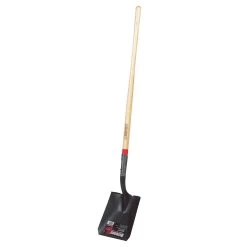 Razor-Back 58.5 In. Steel Square Shovel Wood Handle