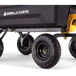 Gorilla Carts Poly Dump Cart 600 Lb. Cap. -Gardens and Horticulture e7f1dd9e 1bd9 49ca aa4e 56b177793445