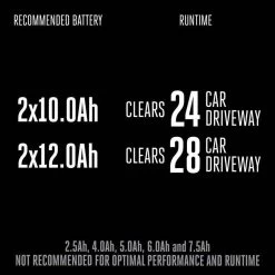 EGO Power+ Peak Power SNT2410 24 In. Two Stage 56 V Battery Snow Blower Tool Only W/ 2-IN-1 CHUTE ADJUSTMENT -Gardens and Horticulture ef5f3502 70f6 45b8 8dae 5d0f107d3c75