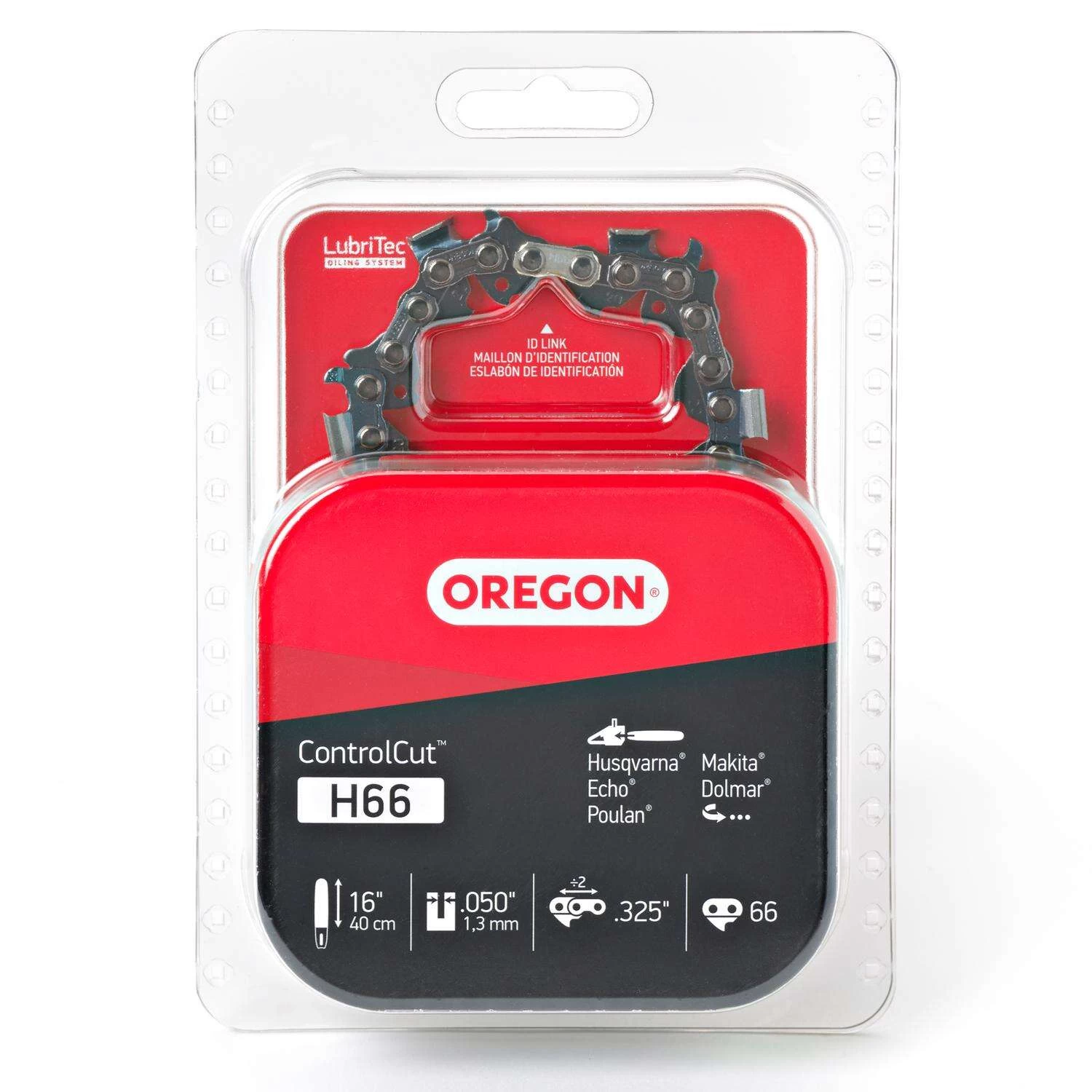 Oregon ControlCut H66 16 In. Chainsaw Chain 66 Links 1 Oregon ControlCut H66 16 In. Chainsaw Chain 66 Links