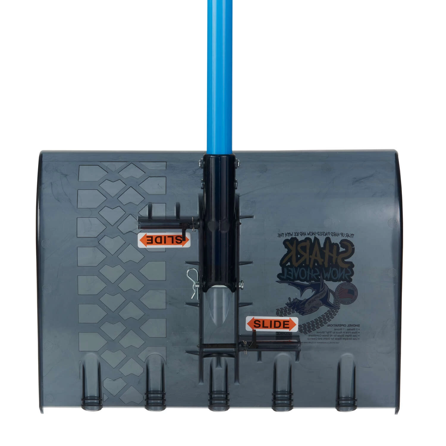 Teeth Down Shark 18 In. W X 51 In. L Poly Snow Shovel 3 Teeth Down Shark 18 In. W X 51 In. L Poly Snow Shovel - Image 3