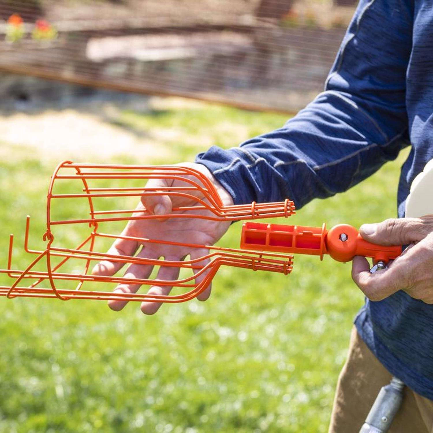 EZ Smart Tools 13 In. Steel Fruit Picker 6 EZ Smart Tools 13 In. Steel Fruit Picker - Image 6