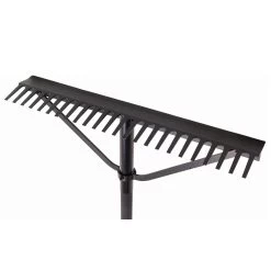 Hooyman 66.25 In. 16 Tine Aluminum Landscape Rake Fiberglass Handle -Gardens and Horticulture f4980208 3581 4332 a941 0b9ce04b0d8f
