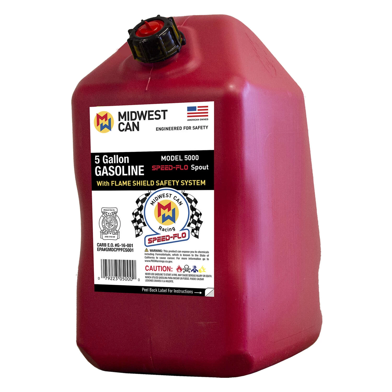 Midwest Can Plastic Gas Can 5 Gal 1 Midwest Can Plastic Gas Can 5 Gal