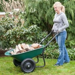 Yard Rover Garden Star Poly Residential Wheelbarrow 5 Cu Ft -Gardens and Horticulture f69fc89d 82d5 4945 aef4 a50ec85a7193