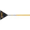 True Temper 63.62 In. 30 Tine Poly Leaf Rake Wood Handle