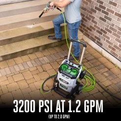 EGO Power+ HPW3200 3200 Psi Battery 2 Gpm Pressure Washer -Gardens and Horticulture fcb960d3 6eb8 4b81 8491 f364c0f8d850