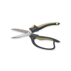 WOODLAND TOOLS 5 In. Stainless Steel Serrated Utility Shears -Gardens and Horticulture fcdf6c19 f4a7 4f8d 949e 662e6c063875