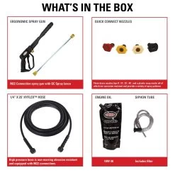 Simpson MegaShot MS61222 CRX 3100 Psi Gas 2.3 Gpm Pressure Washer -Gardens and Horticulture fd3813a7 b1da 4e1a baeb 67a1a03cd296